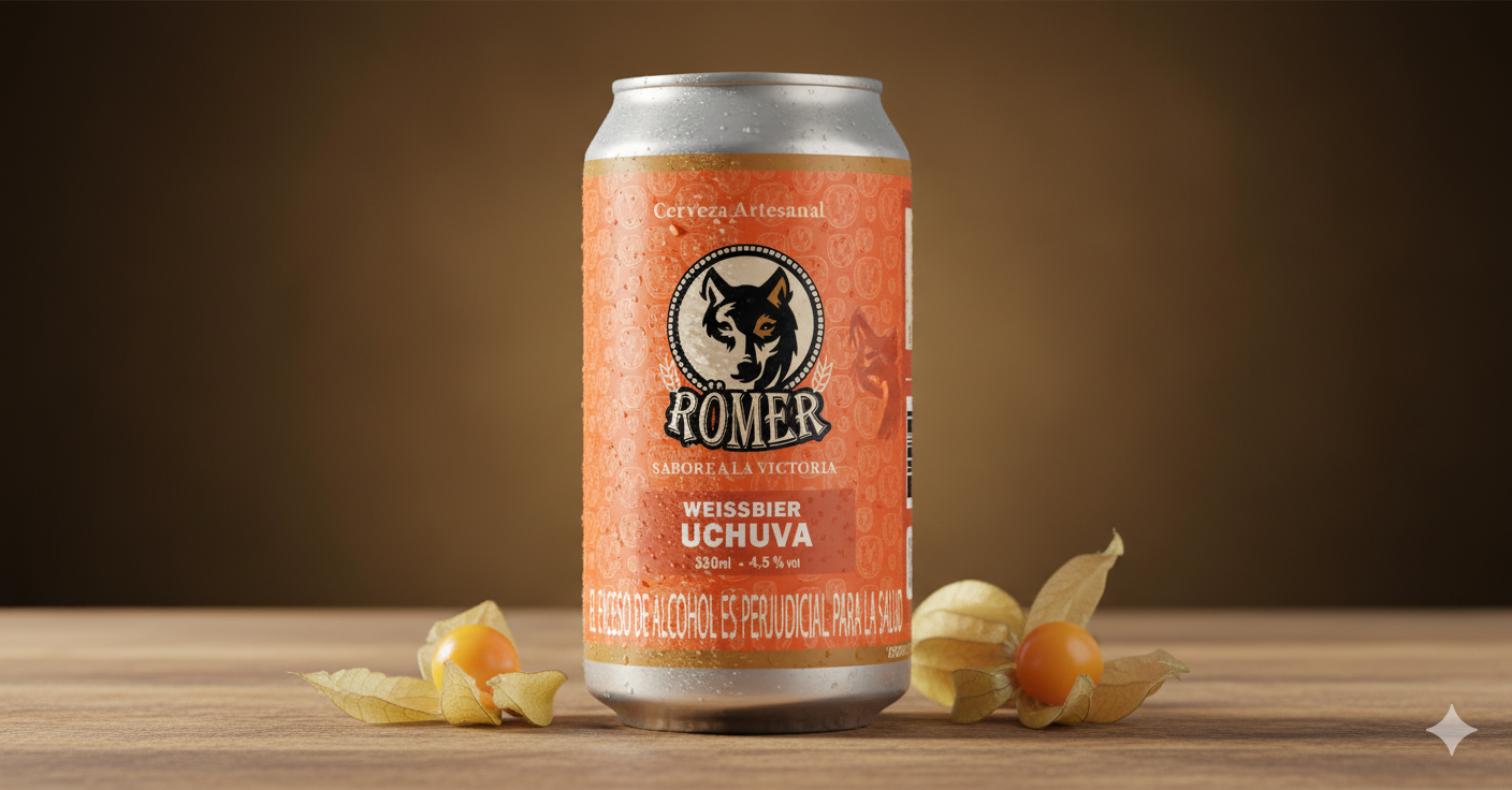 Cerveza Römer Weissbier Uchuva