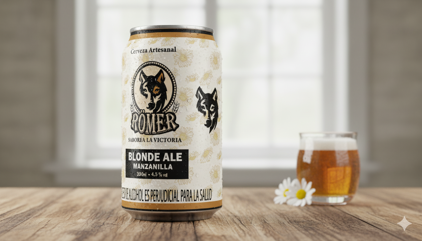 Cerveza Römer Blonde Ale Manzanilla