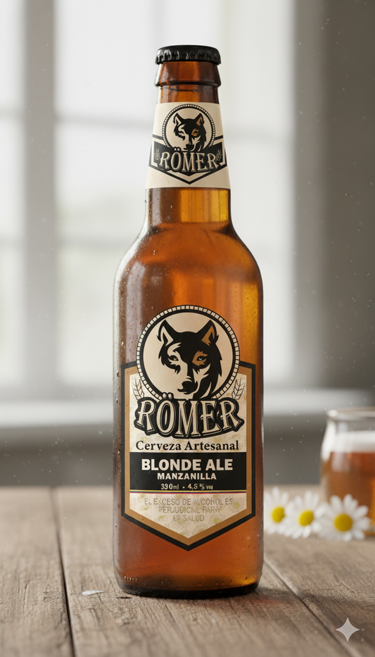 Cerveza Römer Blonde Ale Manzanilla