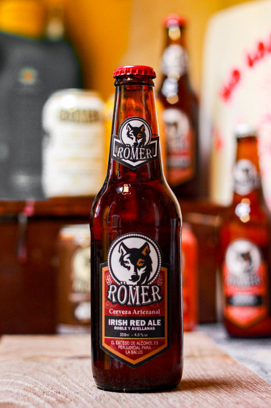 Cerveza Römer Irish Red Ale Avellanas y Roble
